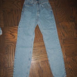 Ragged Brand Jeans with Rip under Butt